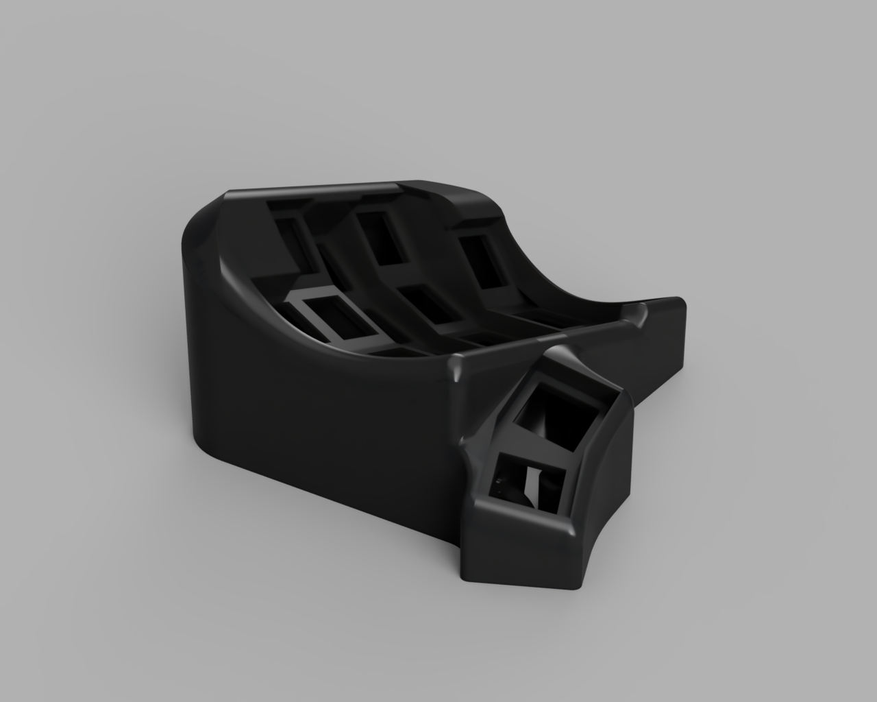 Ergonomic Split Keyboard Enclosure Design